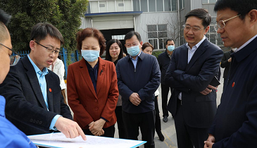 全国总工会“县级工会加强年”专项工作调研组莅临彩乐园科技公司调研